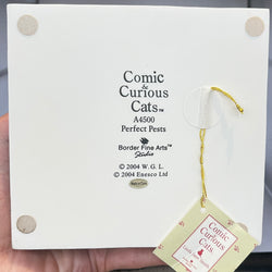 Vintage Perfect Pests Comic & Curious Cats A4500