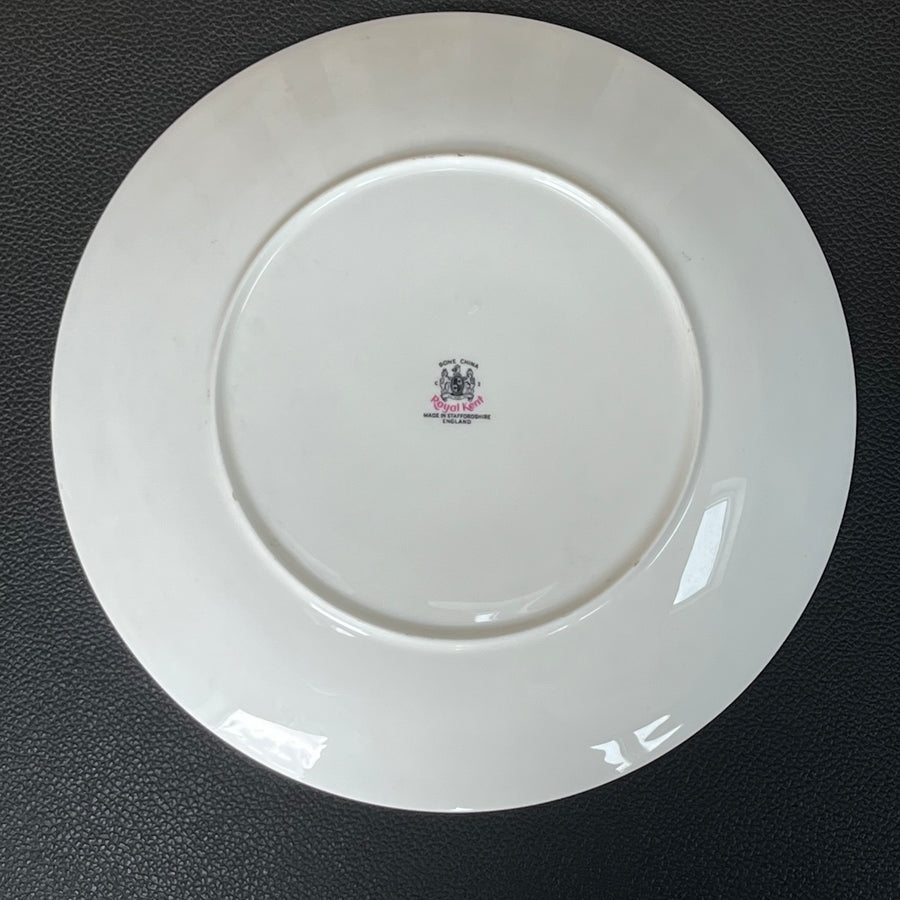 Vintage Royal Kent Bone China Plate Cat and Spider