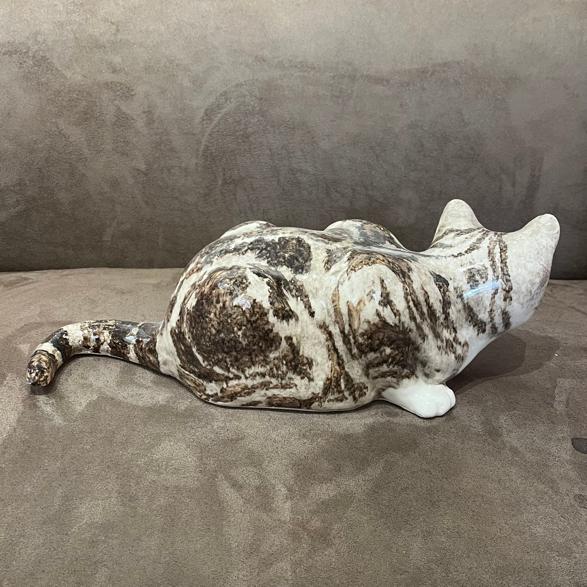 Winstanley Grey Tabby Crouching - Size 5