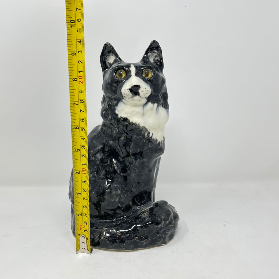 Winstanley Long Haired Black & White Cat - Size 4