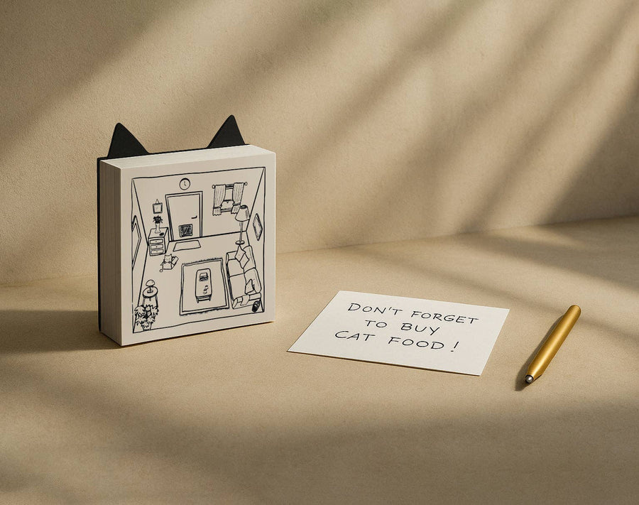 What’s the Cat Up To Memo Pad