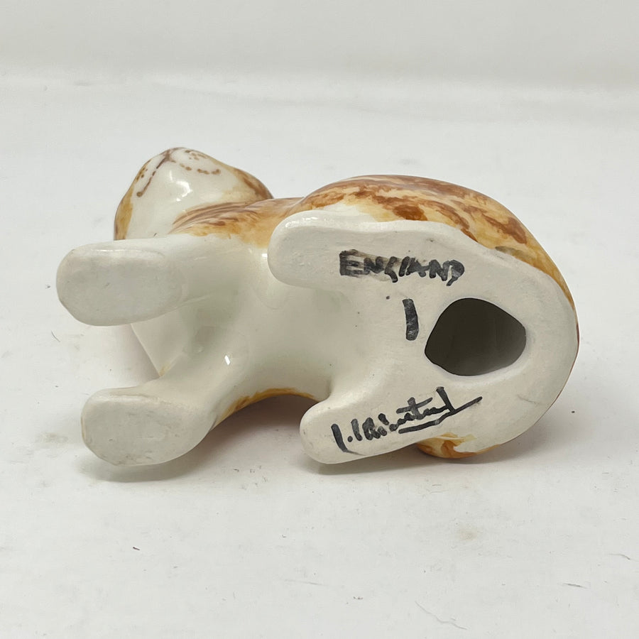 Winstanley Ginger and White Cat Sitting - Size 1