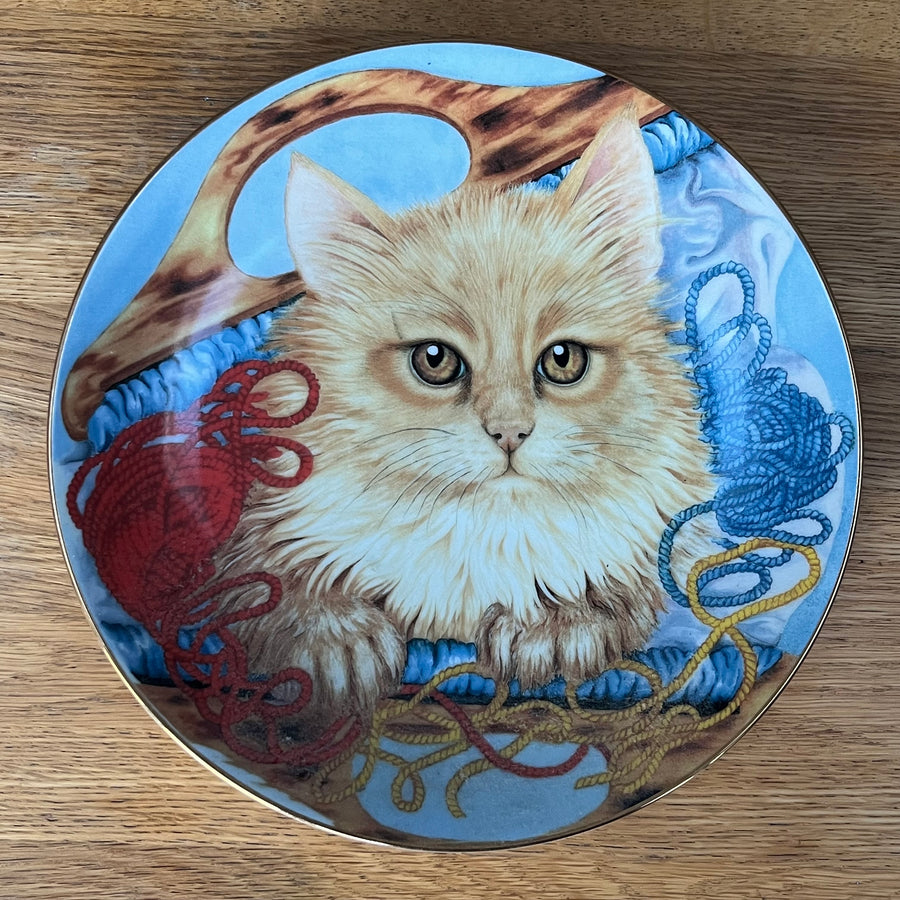 Vintage Plate Kitten Yarn by The Hamilton Collection