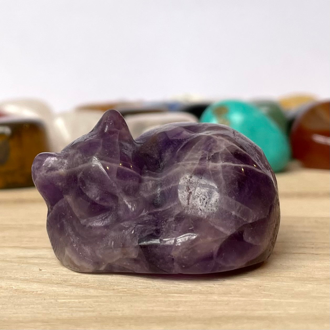 #2 锂云母沉睡宝石猫二月生日石