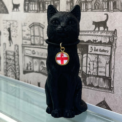 8cm Original Lucky Cat England Charm