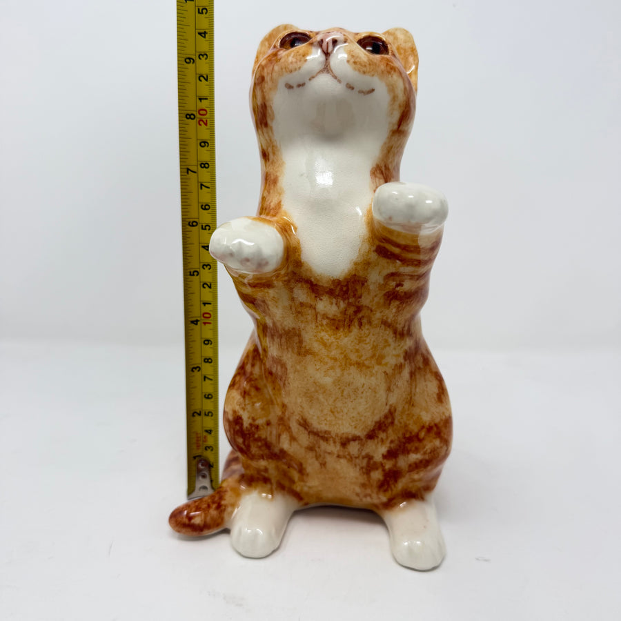 Winstanley Ginger & White Begging Cat - Size 4