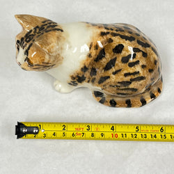 Winstanley Tortie & White Cat Crouching - Size 2