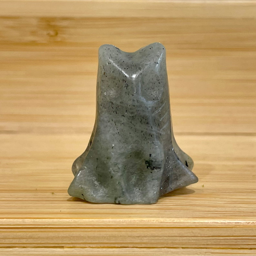 Labradorite Gemstone Ghost Cat March Birthstone