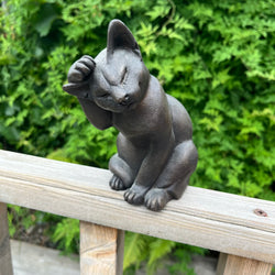 Vintage Susie Marsh Resin Sculpture: Fudge