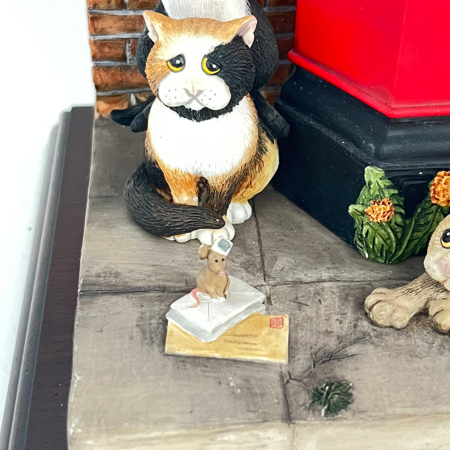 Vintage First Class Cats Comic & Curious Cats A1894 RARE LTD EDN