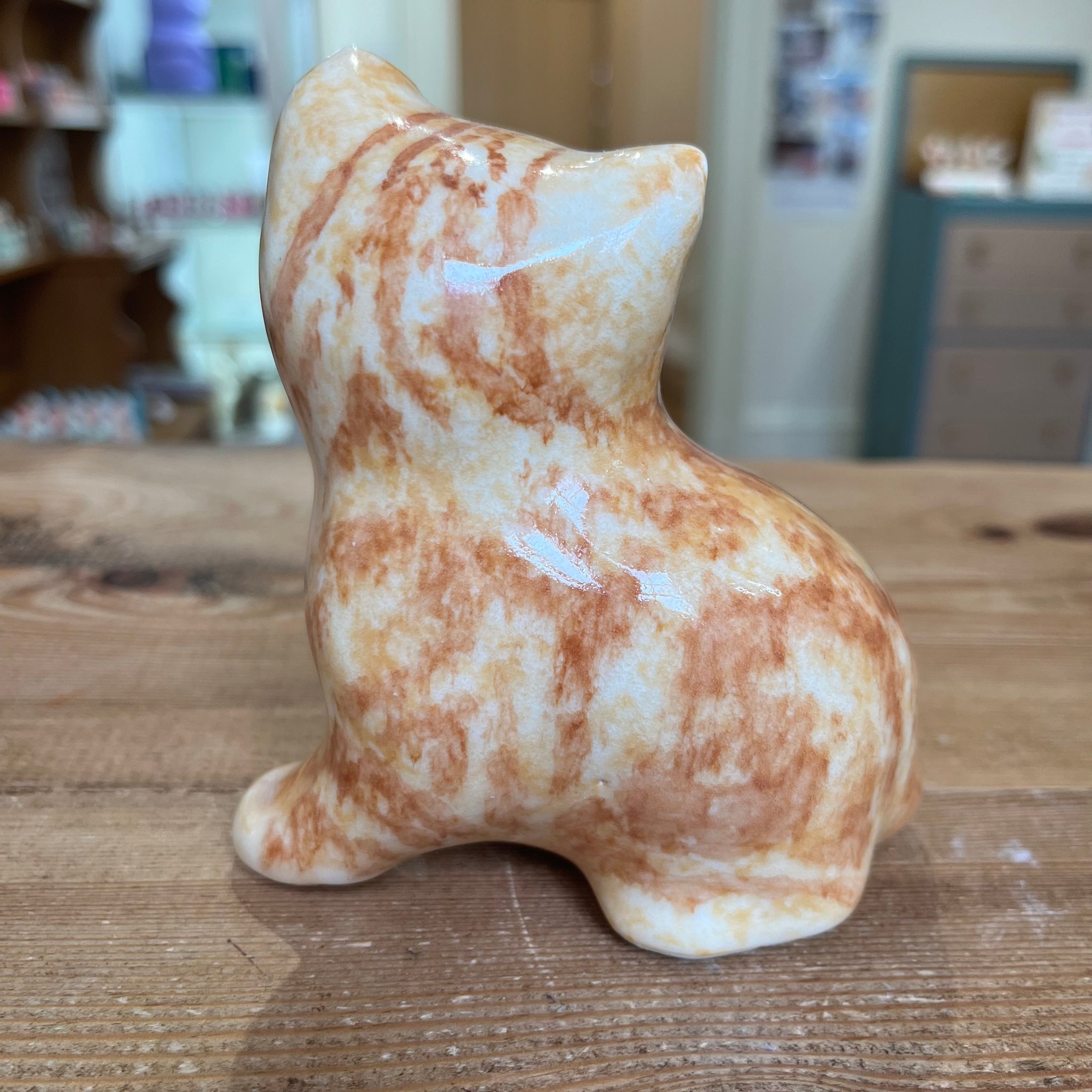 Ginger and White Winstanley Cat - Size 1