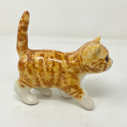 Winstanley Ginger and White Cat Walking - Size 1