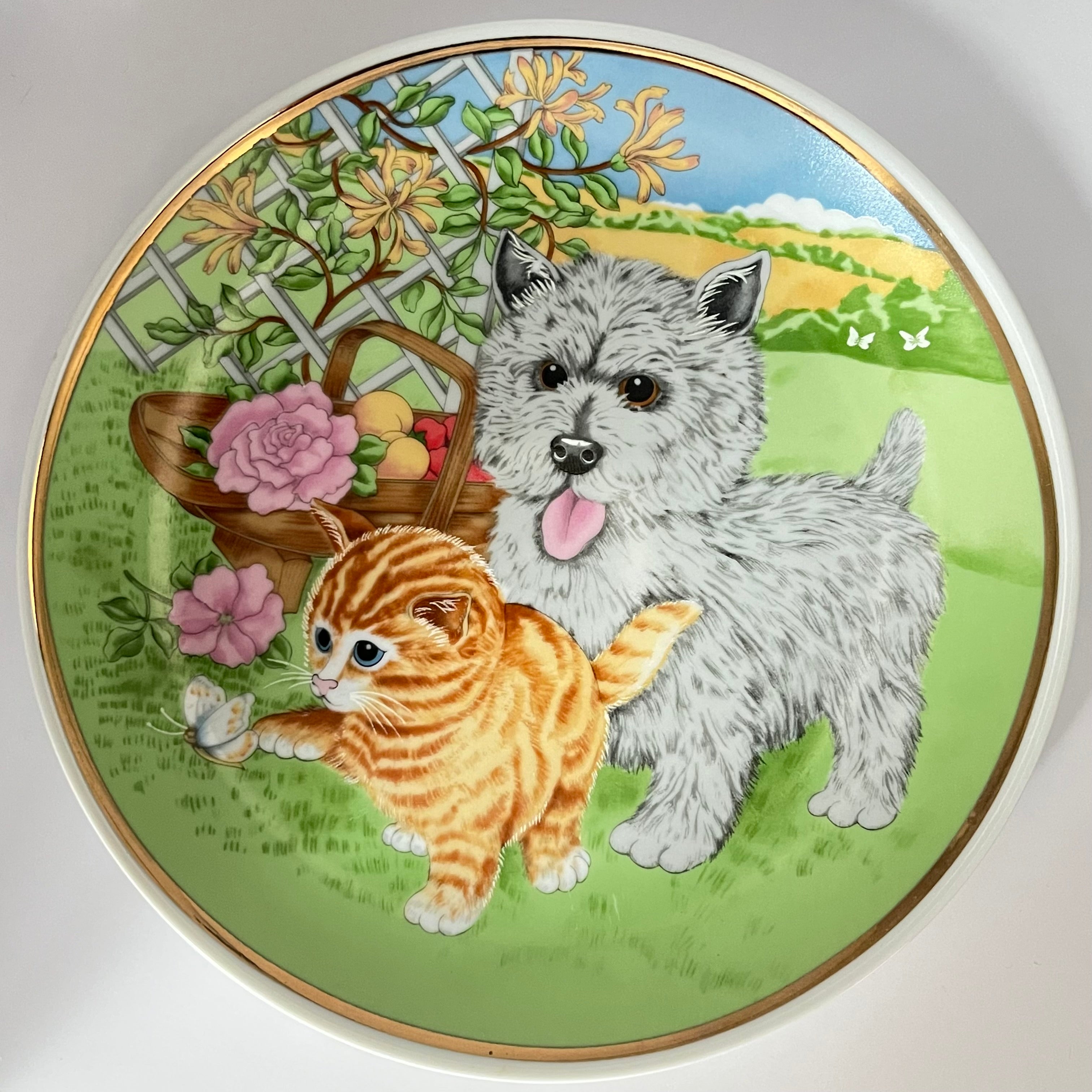 Vintage Plate for Summer by Avon