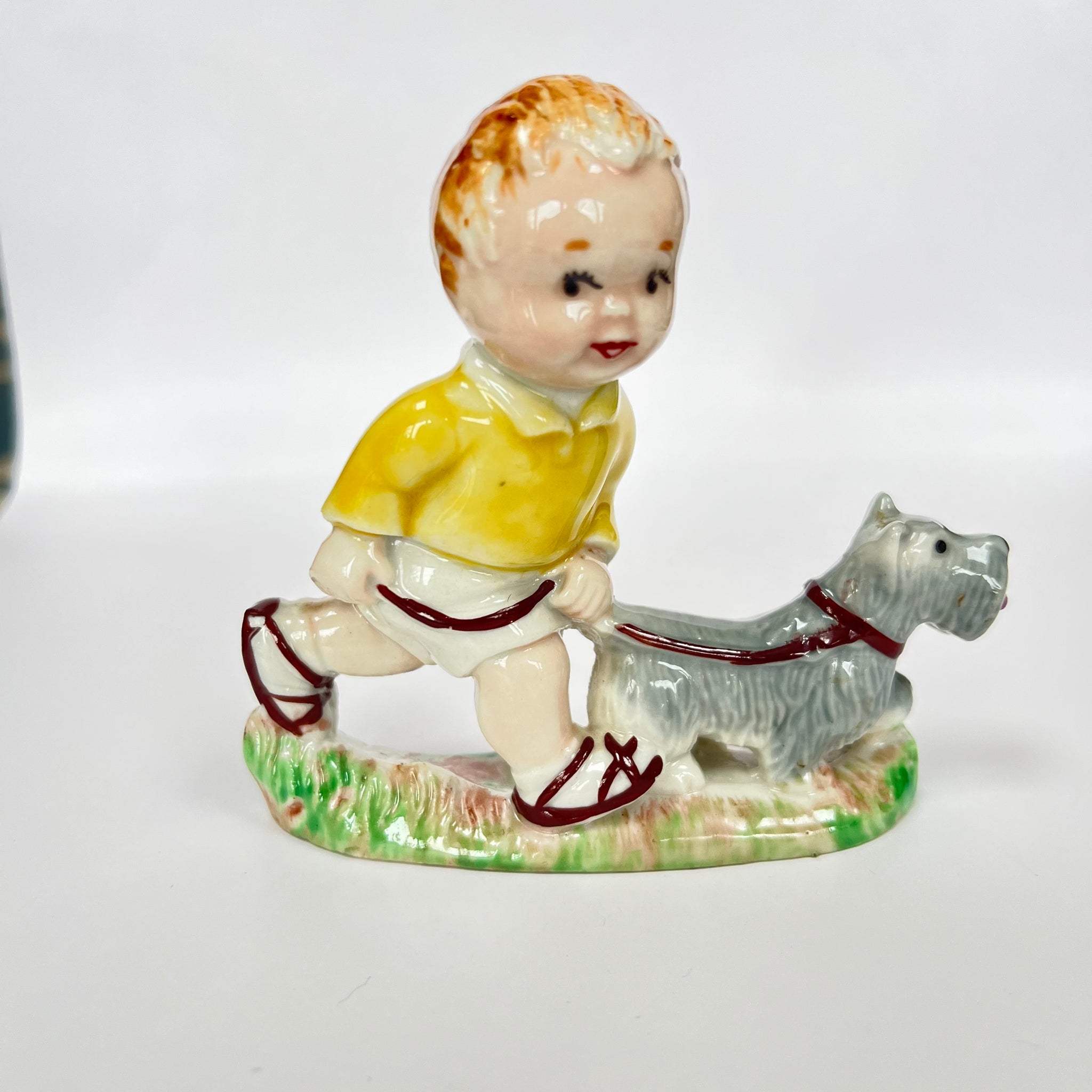 Vintage Wade Mabel Lucie Attwell Sarah with Dog 1959