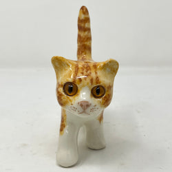 Winstanley Ginger and White Cat Walking - Size 1