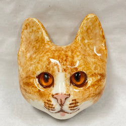Winstanley Ginger Cat Plaque - Size 1