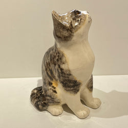 Tabby & White Winstanley Cat Looking Up - Size 3