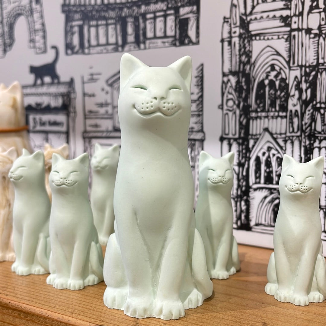 Green Pastel Original Lucky Cat