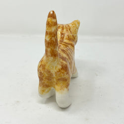 Winstanley Ginger and White Cat Walking - Size 1