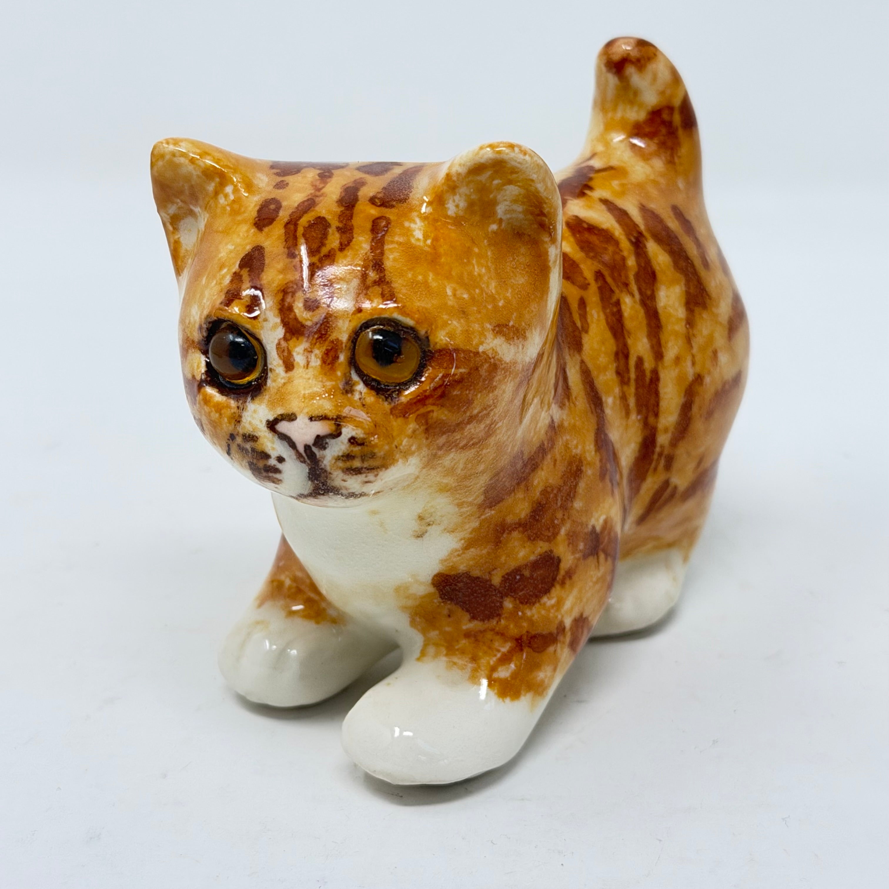 Winstanley Ginger & White Cat Standing - Size 1