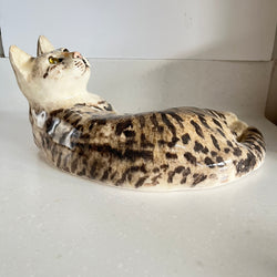 Winstanley Tabby Cat Lying Down - Size 5