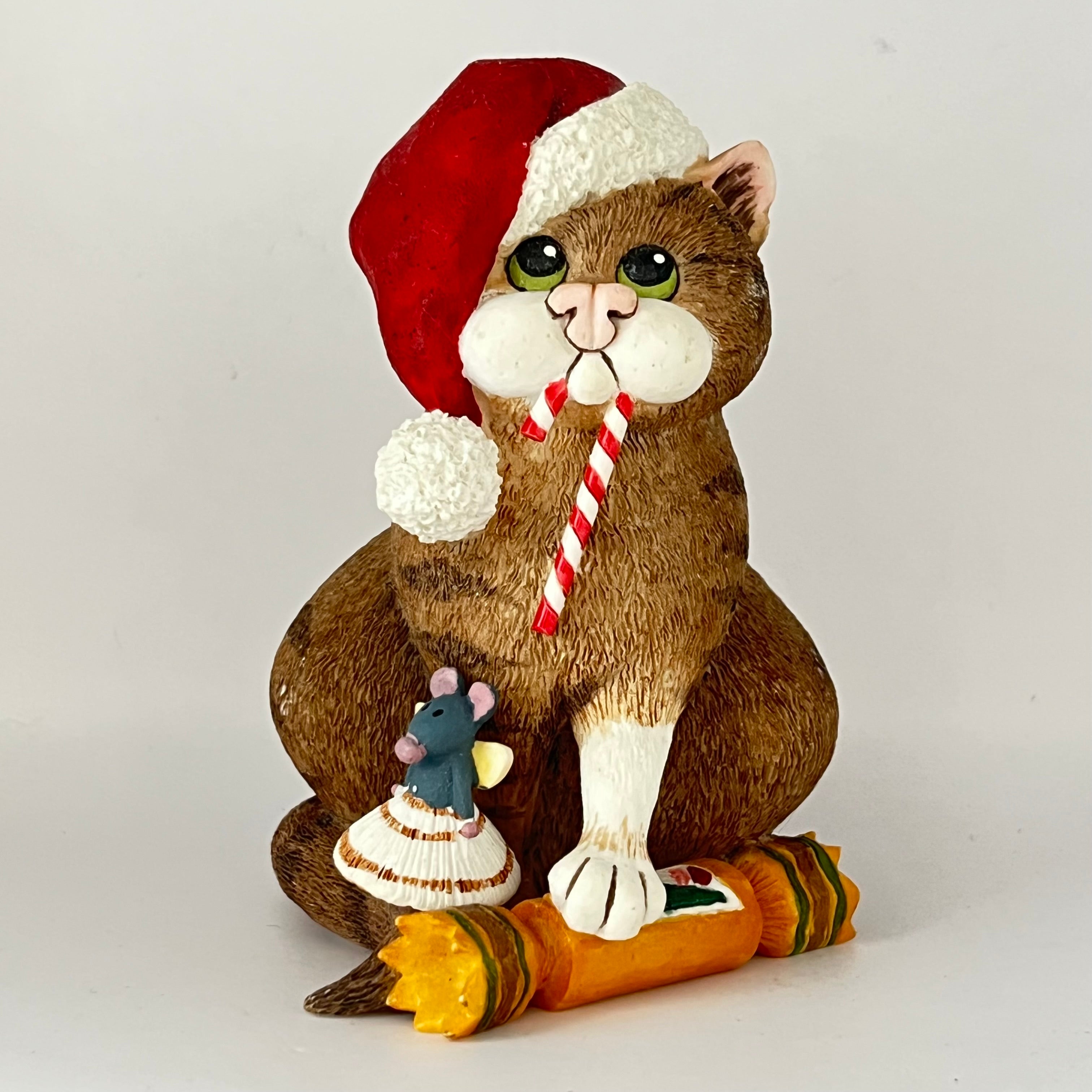 Vintage Santa Claws Comic & Curious Cats A6038