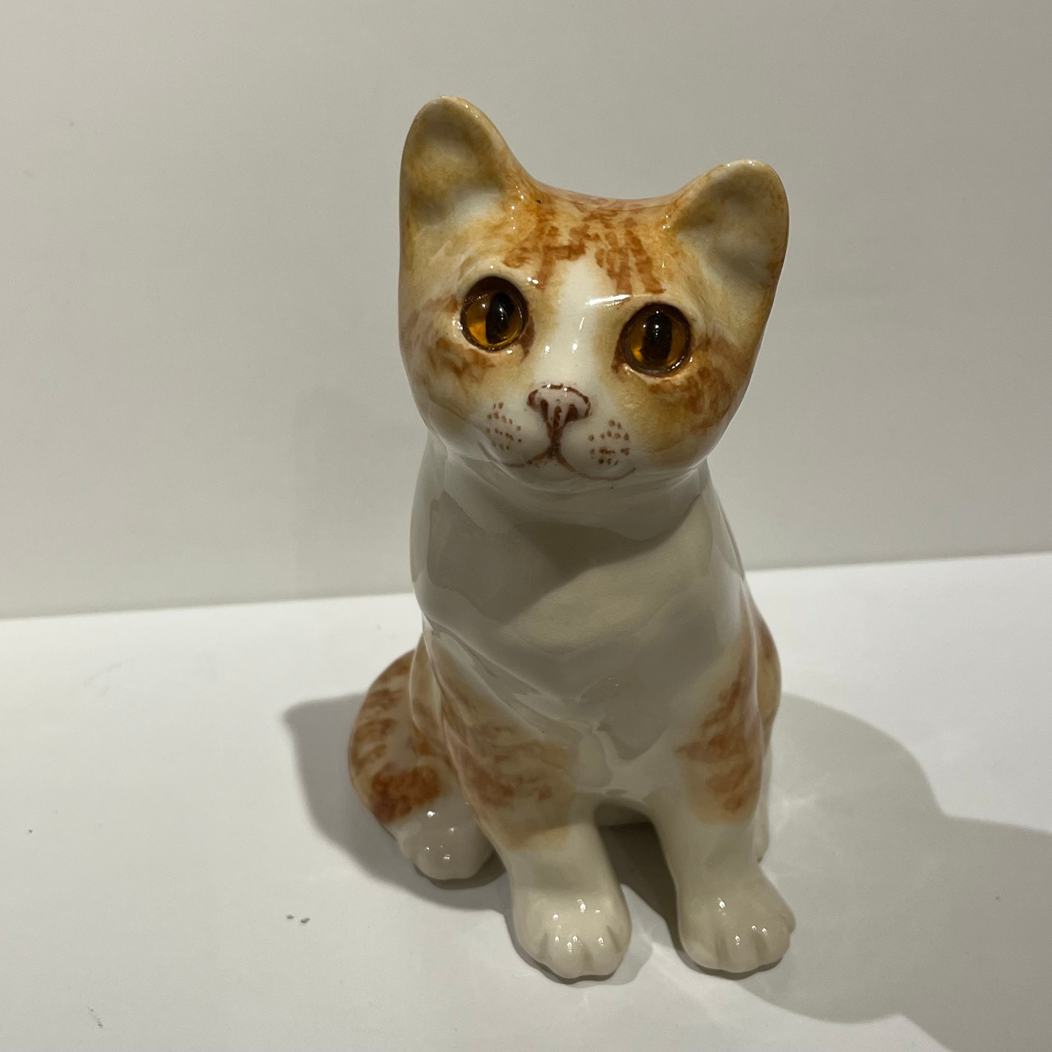 Ginger & White Winstanley Cat - Size 3