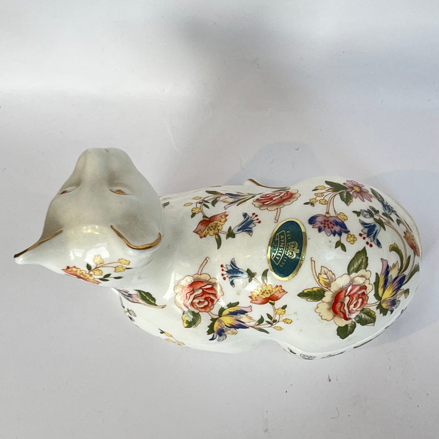 Vintage Aynsley Cottage Garden Trinket Pot