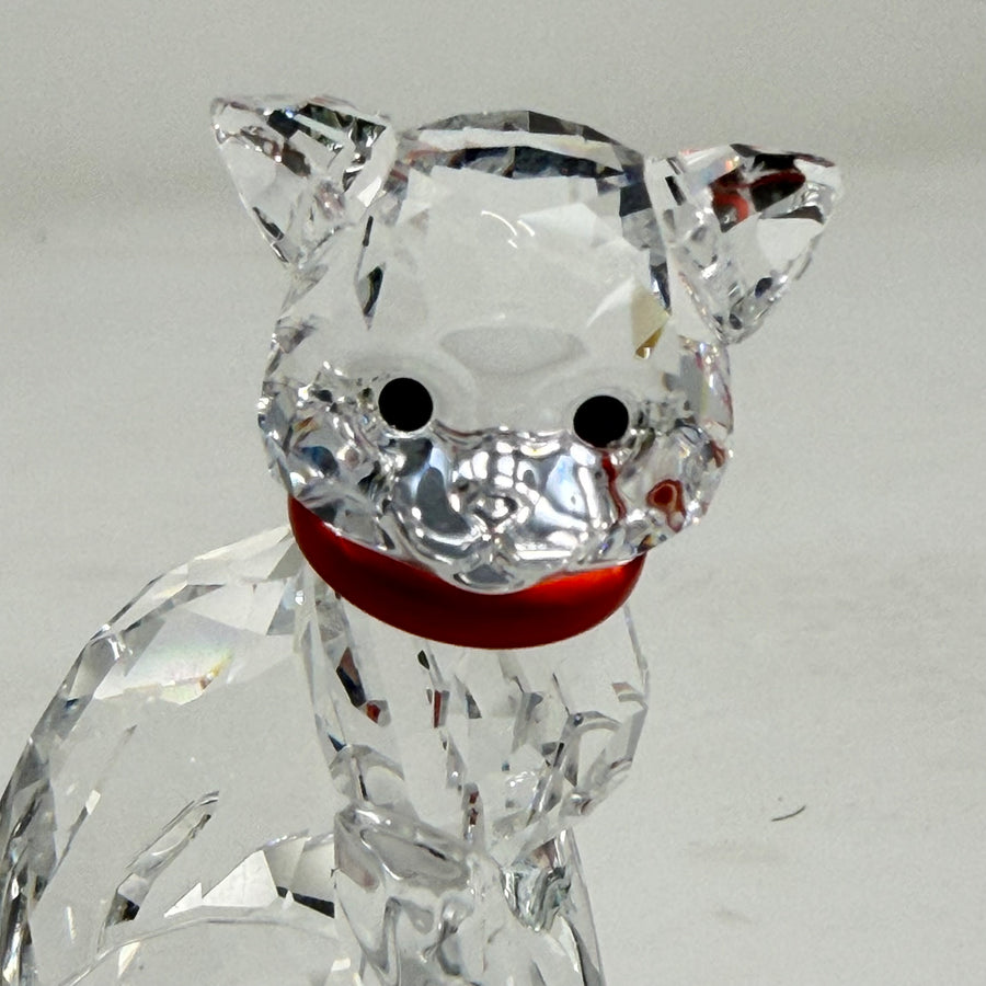 Vintage Swarovski Cat Mother Sitting Model 1193526