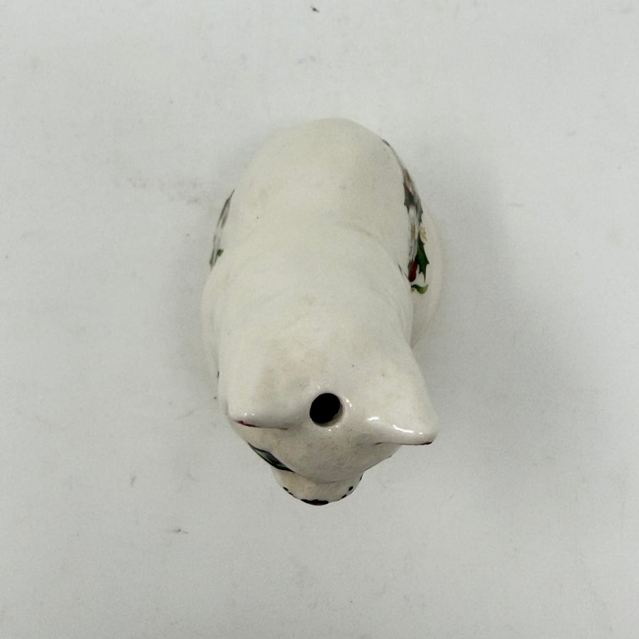 Vintage Babbacombe Pottery Pomander Cat with Stopper