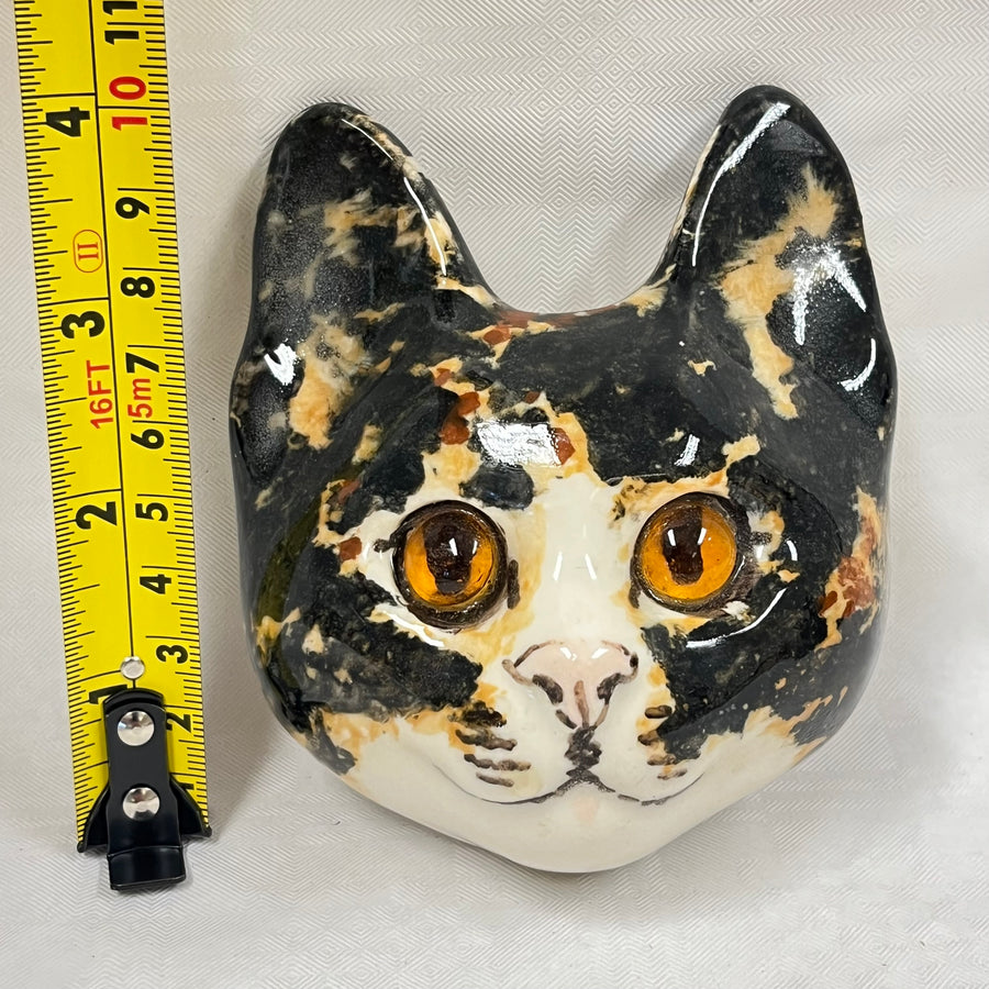 Winstanley Brindle Tortie Cat Plaque - Size 2