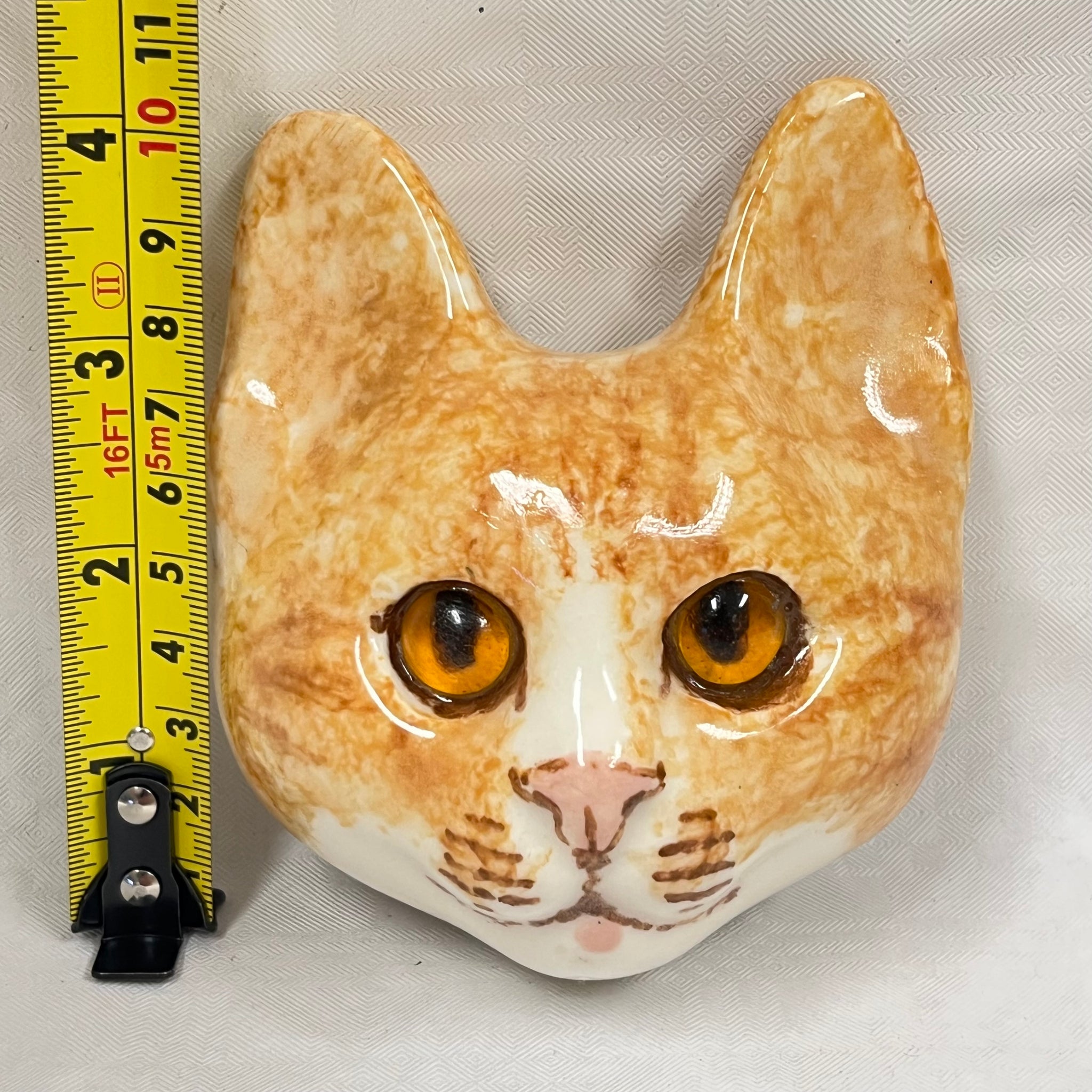 Winstanley Ginger Cat Plaque - Size 1
