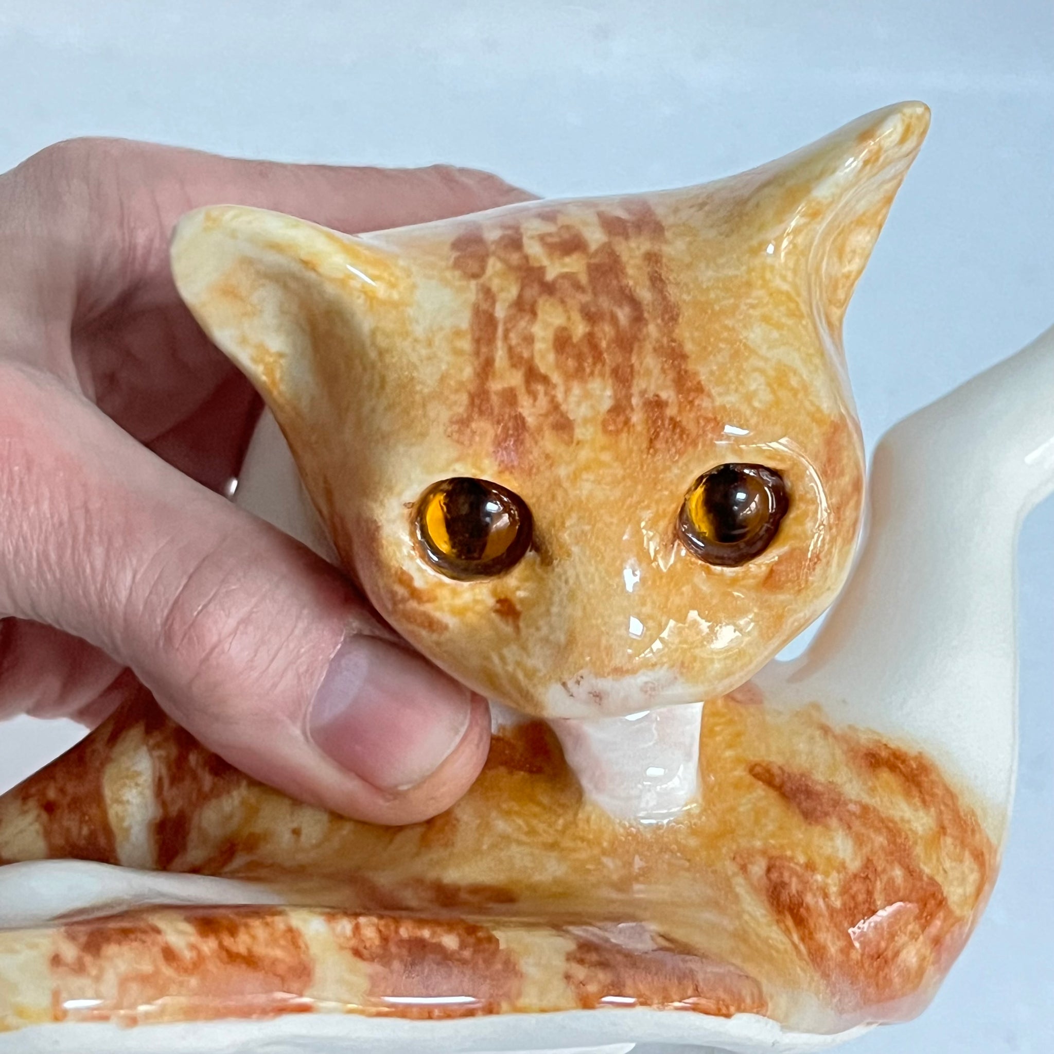 Winstanley Ginger Cat Washing  - Size 3