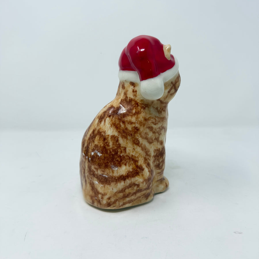Winstanley Ginger Cat Santa Hat Size 2