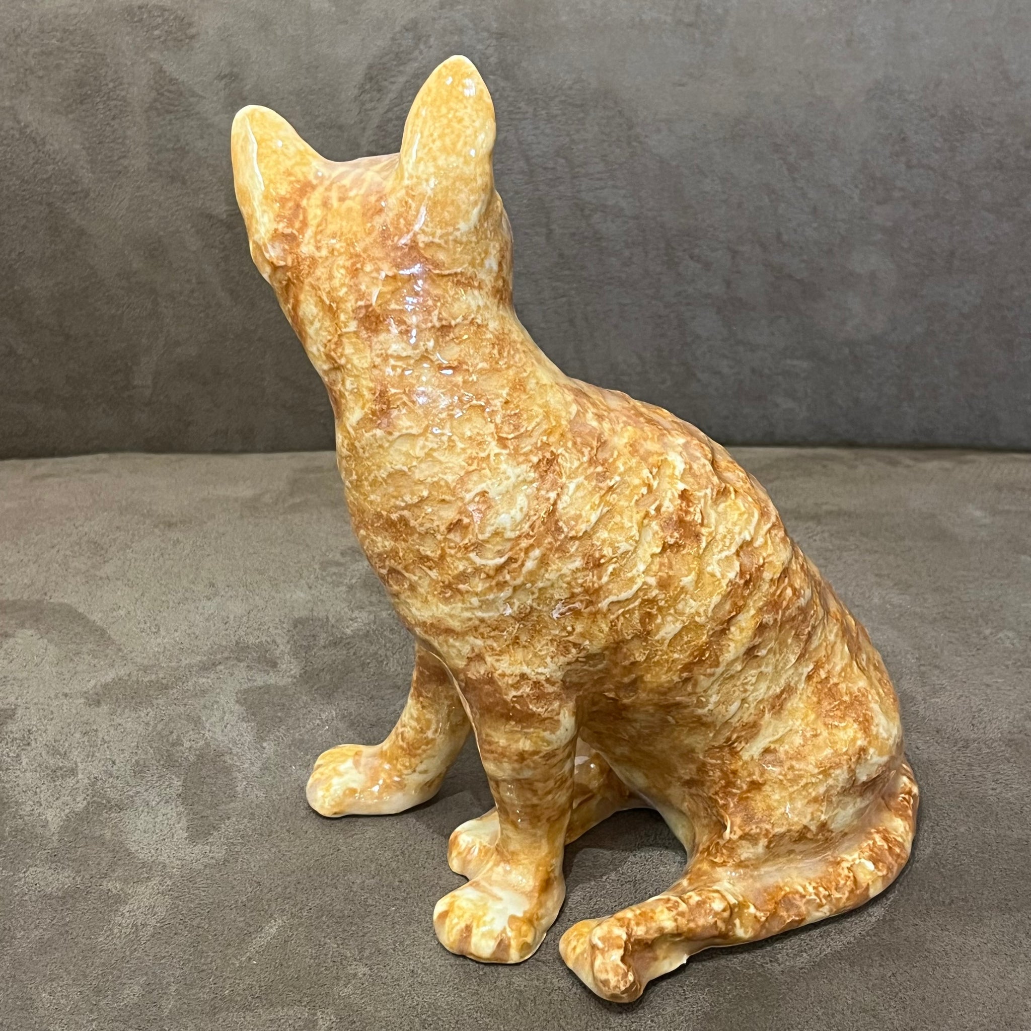 Winstanley Ginger Cat Sitting Up - Size 3