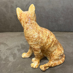 Winstanley Ginger Cat Sitting Up - Size 3