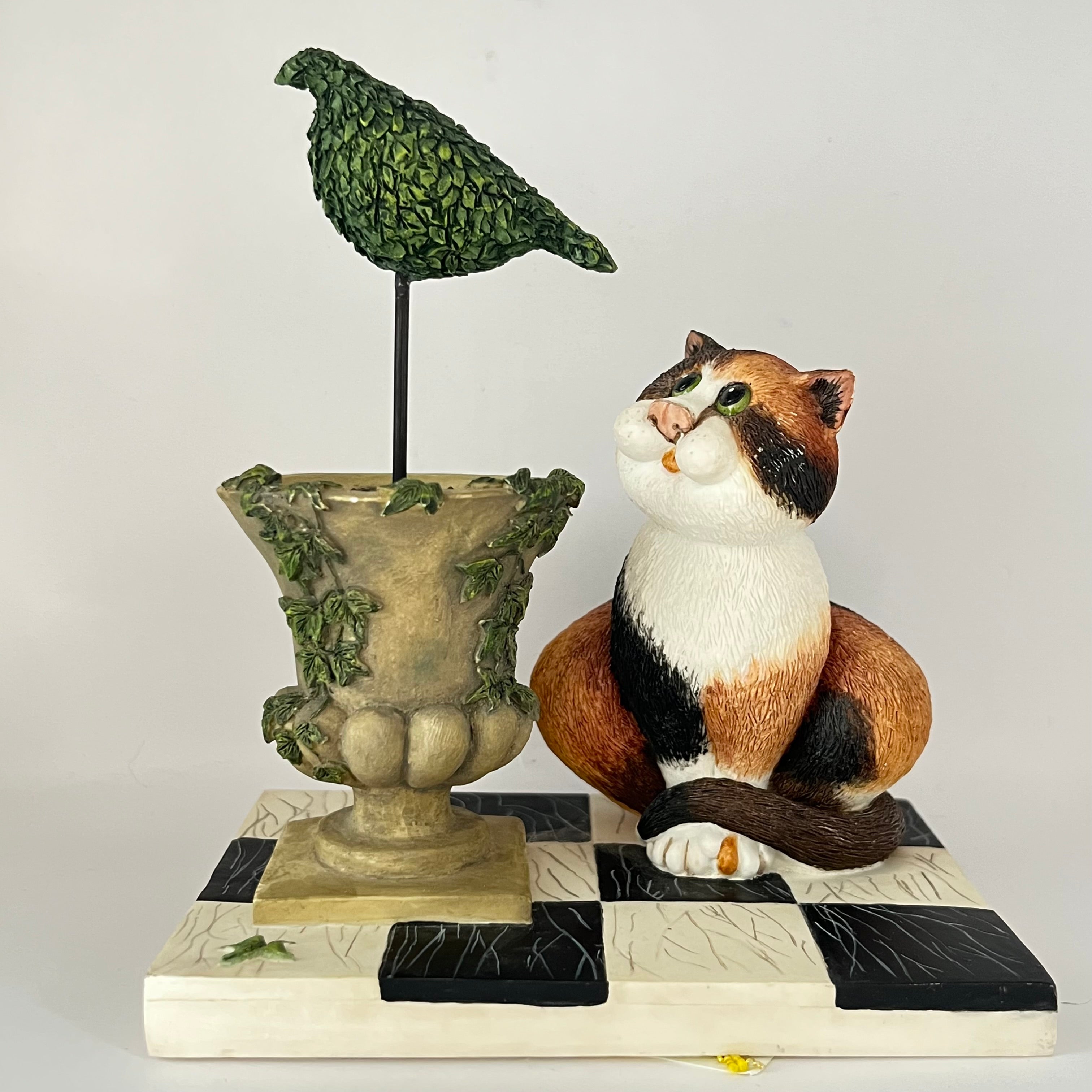 Vintage A Bird in the Hand Comic & Curious Cats A2185