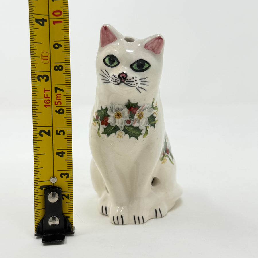 Vintage Babbacombe Pottery Pomander Cat with Stopper
