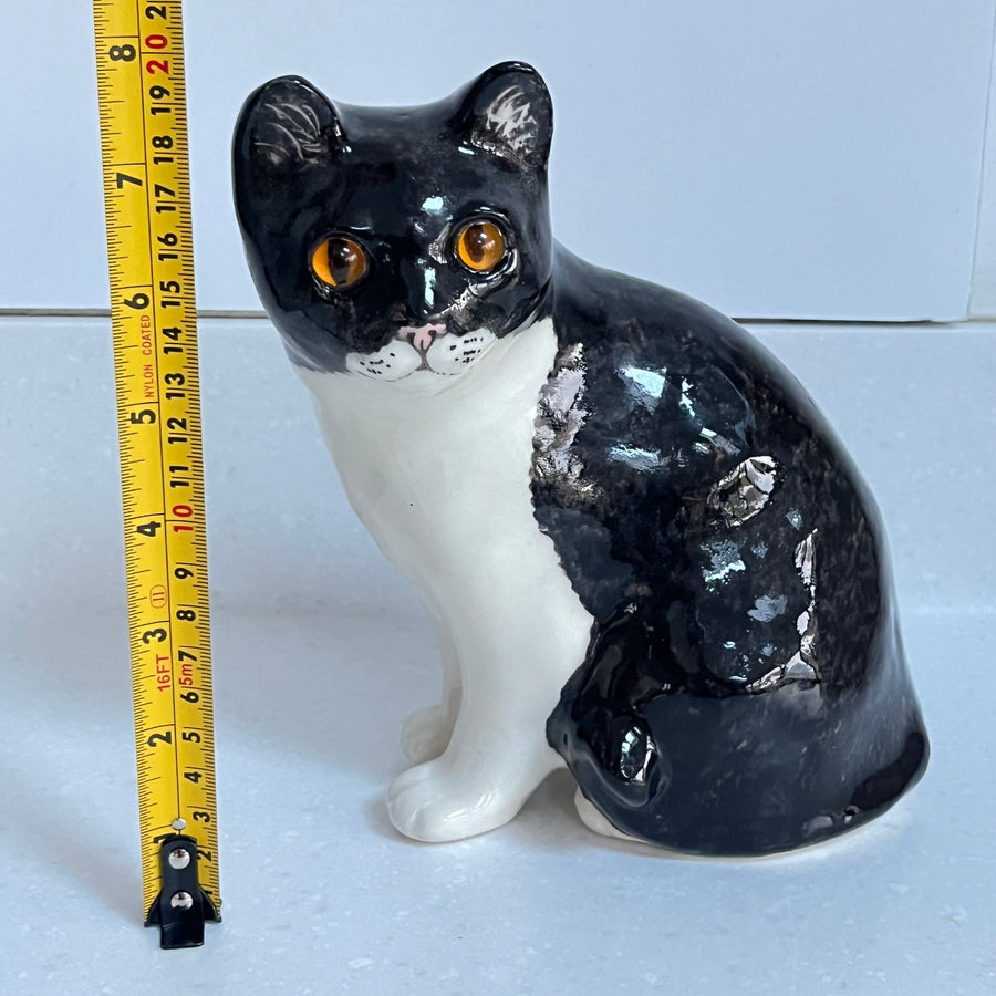 Winstanley Tuxedo Cat Sitting  - Size 3