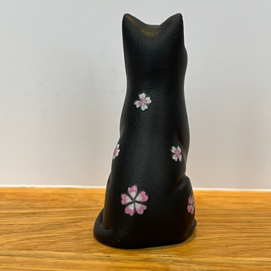 Floral Feline Lucky Black Kittens