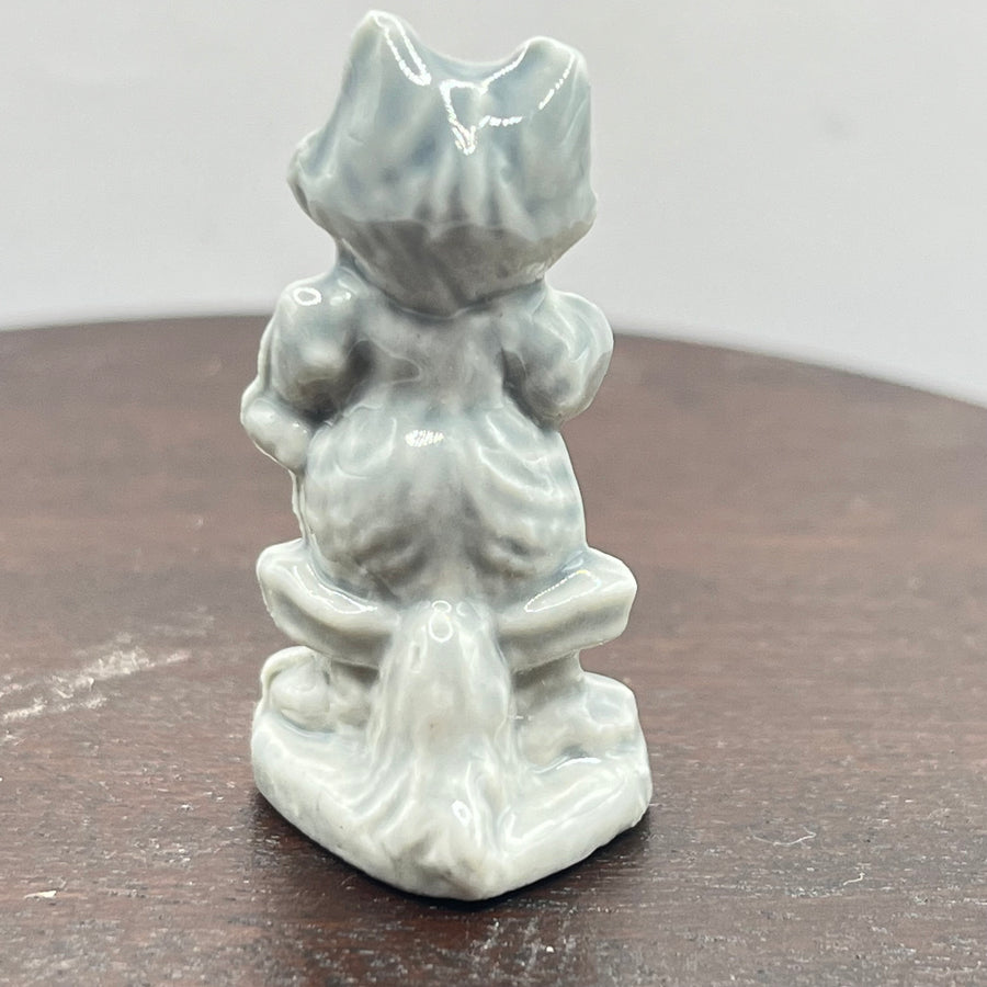 Vintage Wade Blue Puss in Boots