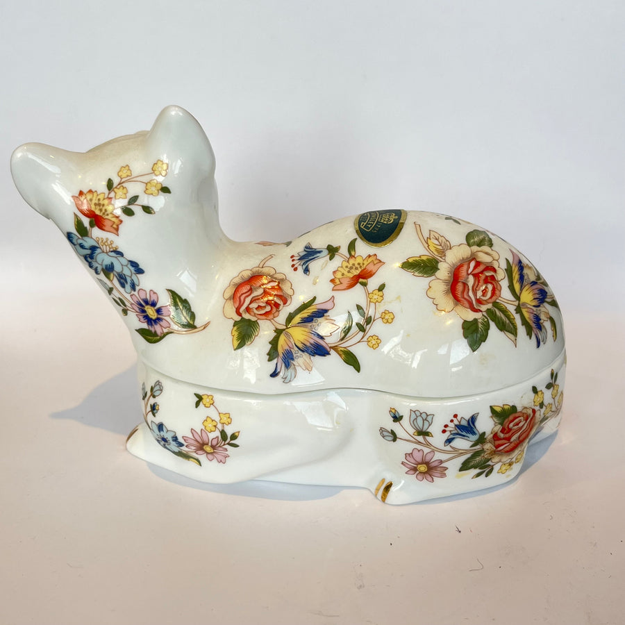 Vintage Aynsley Cottage Garden Trinket Pot