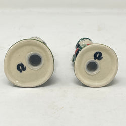 Vintage Quail Pottery Golfing Cats Salt & Pepper Set