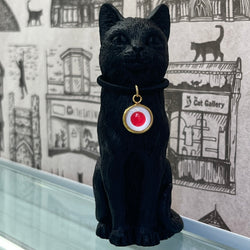 8cm Original Lucky Cat with Japan Flag Charm
