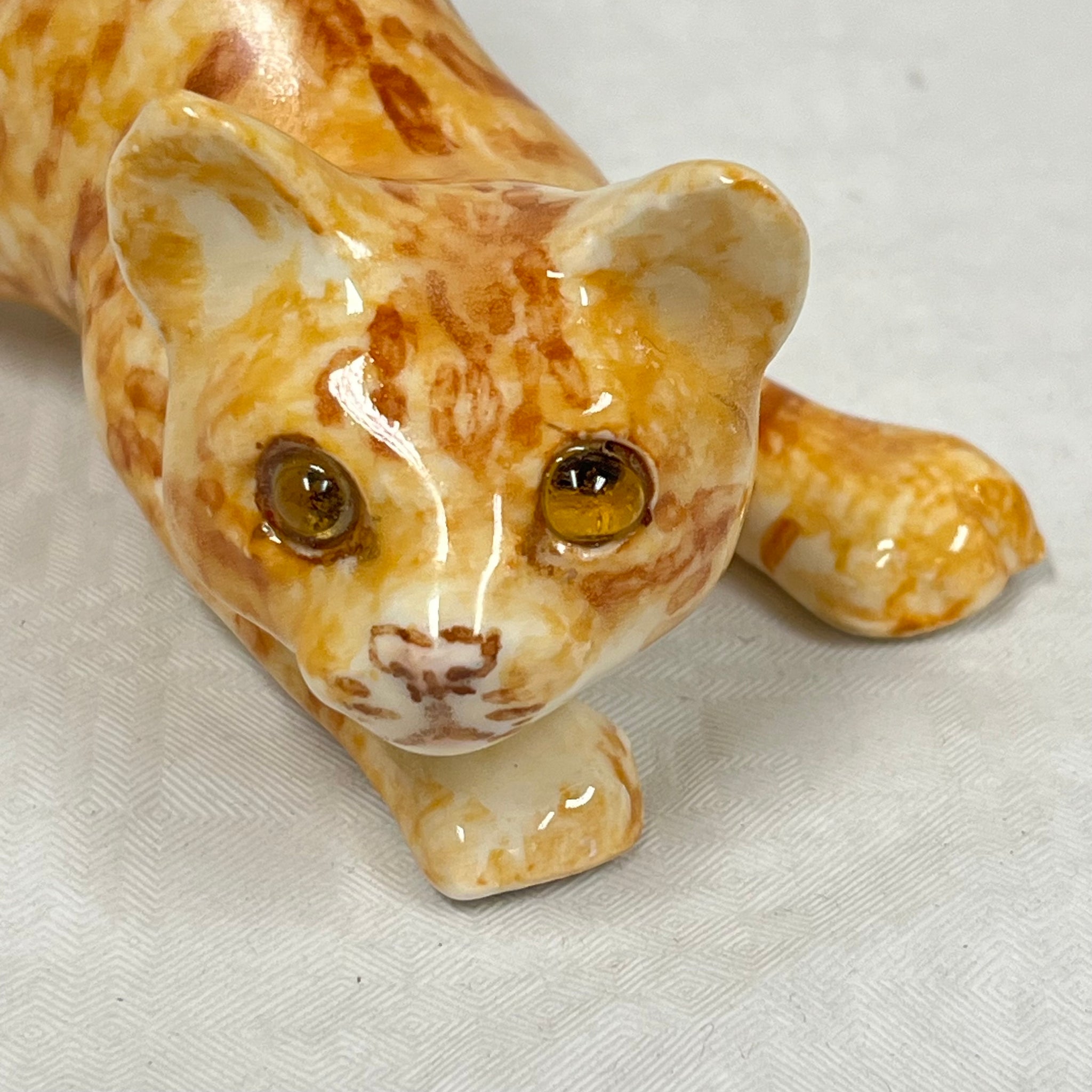 Winstanley Playful Ginger Kitten Tail Curled - Size 1