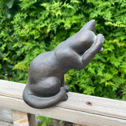 Vintage Susie Marsh Resin Sculpture: Fudge