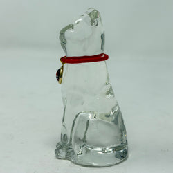 April Lucky Glass Cat