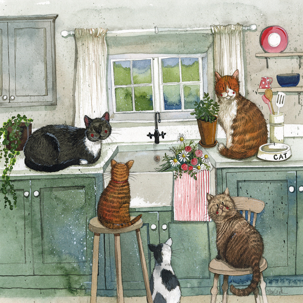 In the Kitchen Card, by Alex Clark