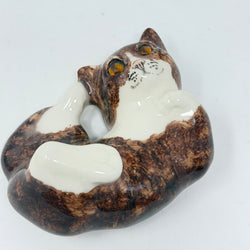 Winstanley Brown & White Playful Cat Size 2