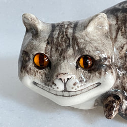 Winstanley Tabby Cheshire Cat - Size 2 (fence sitter)